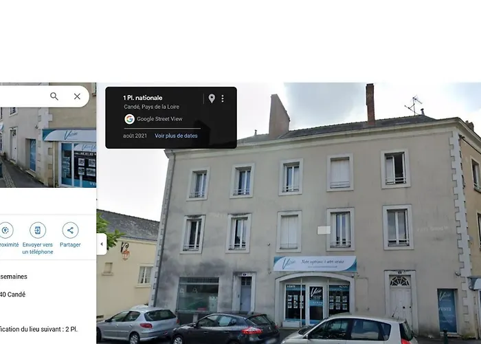 Grand ? 35m² ? Centre ? 4pers/2lits ? Cuisine ? Wifi Candé